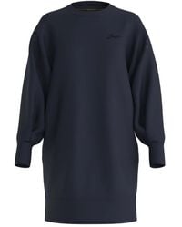 BOSS - Long-Sleeve Mini Dress - Lyst