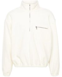 Rier - High-Neck Fleece Sweatshirt - Lyst