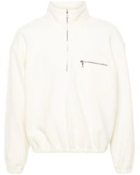 Rier - High-Neck Fleece Sweatshirt - Lyst
