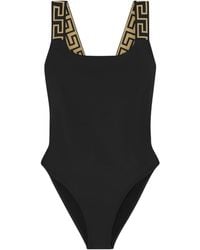 Versace - グレカ ボーダー スイムウェア - Lyst