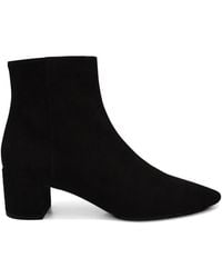 Saint Laurent - Zipped Loulou Ankle Boots - Lyst