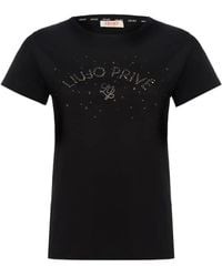 Liu Jo - Logo T-Shirt - Lyst