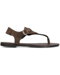 NICOLAS LAINAS - Buckle-Fastening Sandals - Lyst