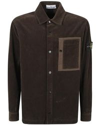 Stone Island - Long Sleeve Shirt - Lyst