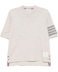 Thom Browne - 4-Bar Wool T-Shirt - Lyst