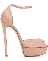 Casadei - メタリックディテール サンダル - Lyst
