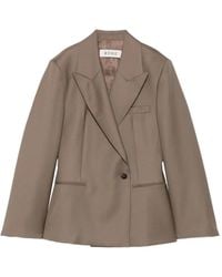 Rohe - Peak-Lapel Single-Breasted Blazer - Lyst