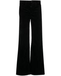 L'Agence - Clayton Cotton-blend Palazzo Trousers - Lyst