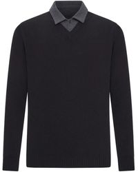 Roberto Collina - Poloshirt aus Baumwoll-Piqué - Lyst