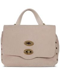 Zanellato - Stud-Embellished Top-Handle Cross-Body Bag - Lyst
