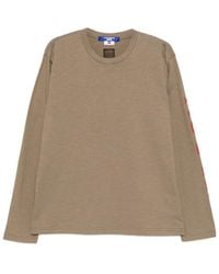 Junya Watanabe - Printed-Sleeve T-Shirt - Lyst