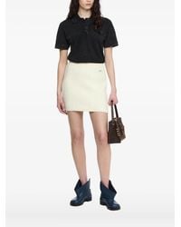 JW Anderson - Falda corta de punto de ochos - Lyst