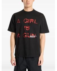 Pleasures - X Footshop Exclusive A Girl Is A Gun T-Shirt - Lyst