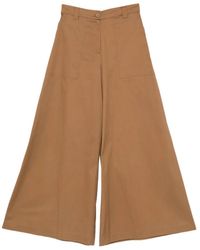 Marc Ellis - Patch-Pocket Palazzo Pants - Lyst