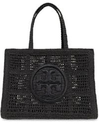 Tory Burch - Ella Large Rafia Tote Bag - Lyst
