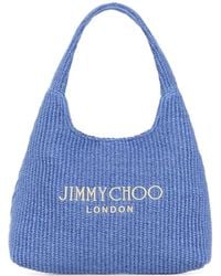 Jimmy Choo - Raffia Shopping Bag - Lyst