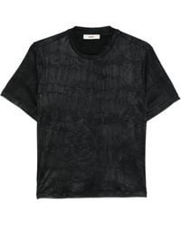 Siedres - Logo-Detail T-Shirt - Lyst