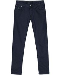 Hand Picked - Orvieto Mid-rise Slim-fit Jeans - Lyst