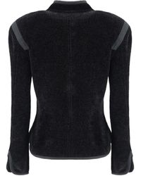 Giorgio Armani - Zijden Blazer Met Decoratieve Knoop - Lyst