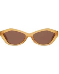 Jacquemus - Bambino Geometric-Frame Sunglasses - Lyst