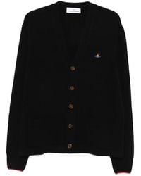 Vivienne Westwood - Cardigan Boutonné À Col V - Lyst