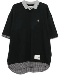 Maison Mihara Yasuhiro - Layered-Design Logo-Patch T-Shirt - Lyst