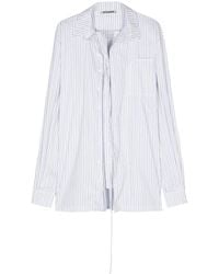 OTTOLINGER - Textured Striped Shirt - Lyst
