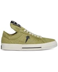 Rick Owens - Converse X Drkshdw Appliqué Detail Sneakers - Lyst