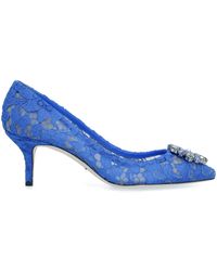 Dolce & Gabbana - Bellucci Lace 60mm Pumps - Lyst
