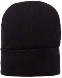 Guess - Logo-Patch Beanie Hat - Lyst