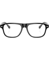 Brunello Cucinelli - Brille Mit Eckigem Gestell - Lyst