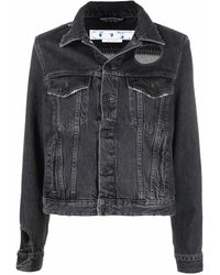 Off-White c/o Virgil Abloh - Meteor Denim Jacket - Lyst