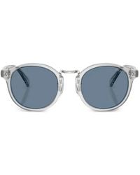 Polo Ralph Lauren - Heritage Transparent Round-Frame Sunglasses - Lyst