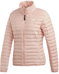 adidas - Horizontal-Quilt Puffer Jacket - Lyst