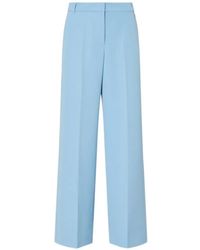 Liu Jo - Pressed-Crease Wide-Leg Trousers - Lyst