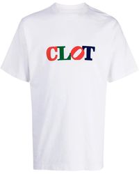 Clot - Logo-Print Cotton T-Shirt - Lyst
