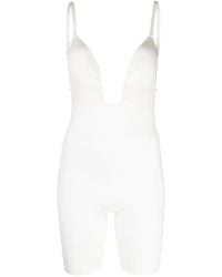Spanx - Suit Your Fancy Plunge Low-Back Bodysuit - Lyst