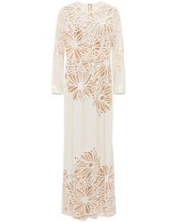 Elie Saab - Besticktes Maxikleid - Lyst