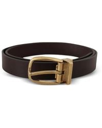 Dolce & Gabbana - Buckle-Fastening Leather Belt - Lyst