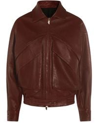 Salvatore Santoro - Lederjacke mit Reißverschluss - Lyst