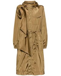 Simone Rocha - Rose-Appliqué Utility Tech Parka - Lyst