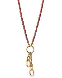 Monica Rich Kosann - Collier Design Your Own En Grenat - Lyst