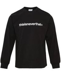 thisisneverthat - Logo-Print Long-Sleeved T-Shirt - Lyst