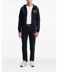 EA7 - Logo-Detail Hoodie Tracksuit - Lyst