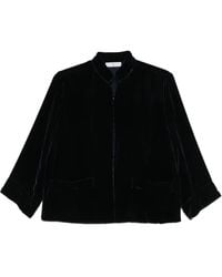 Whyci - Velvet-Finish Jacket - Lyst