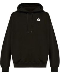 KENZO - Boke Flower Cotton Hoodie - Lyst