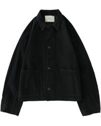 Studio Nicholson - Coggan Crinkle Denim Jacket - Lyst