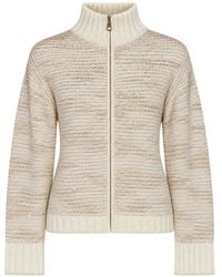 Fabiana Filippi - Sequin-Embellished Zip-Up Cardigan - Lyst