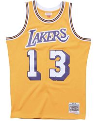 Mitchell & Ness - X Nba Lakers 71-72 Wilt Chamberlain Swingman Tanktop - Lyst
