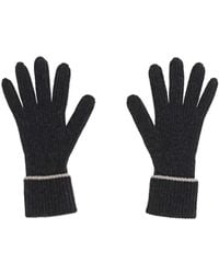 arch4 - Gerippte Handschuhe Aus Kaschmir - Lyst